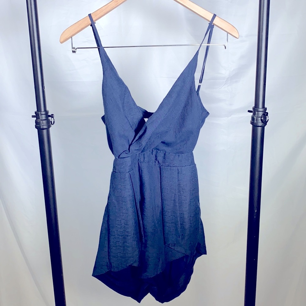 Showpo Dark Blue Romper